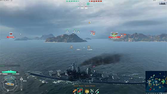 World of Warships Battleships Vs Everybody Else